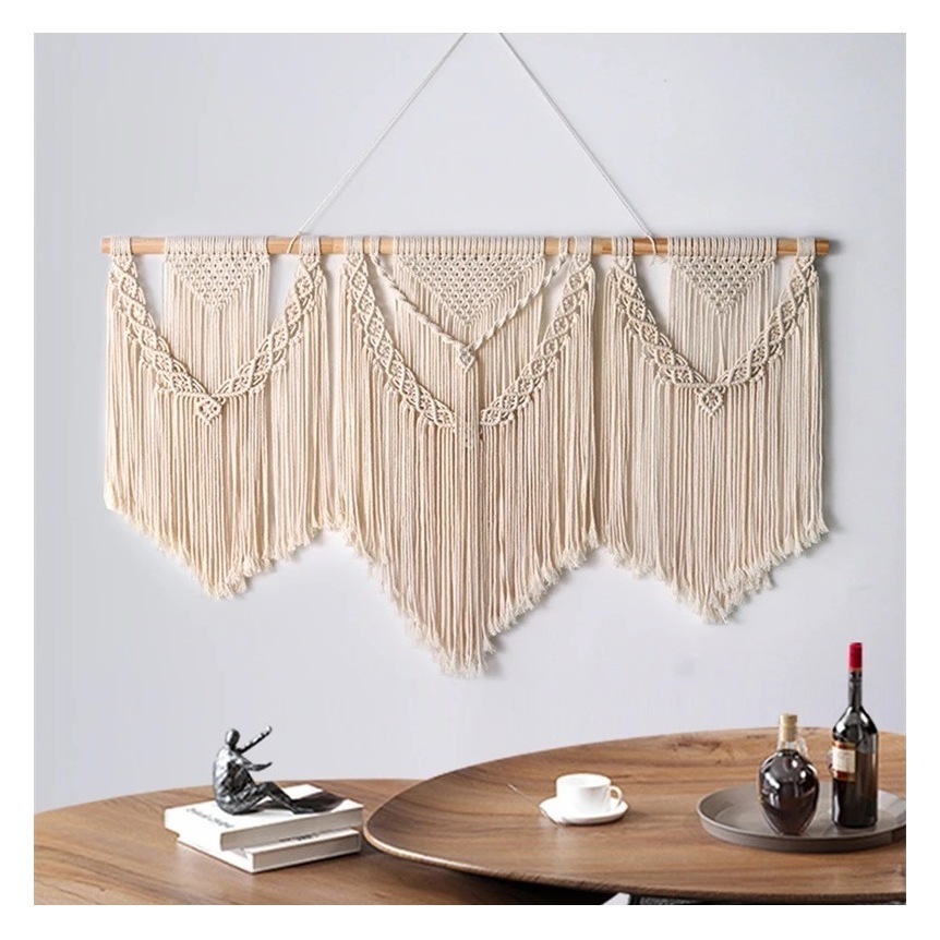 Панно декоративное из макраме Boho Net