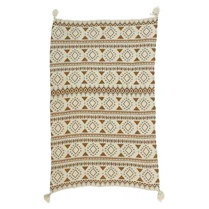 Покрывало декоративное Boho Brown Beige