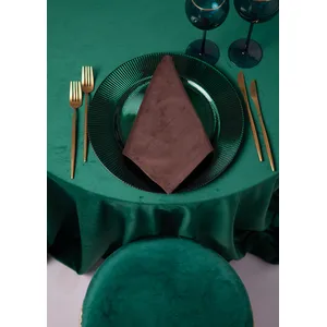 Салфетка велюр, шоколад (choco mocca) - изображение 2