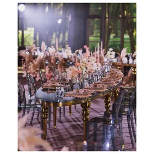 Стол Oval-Gold 400 (светлое зеркало) - изображение 4