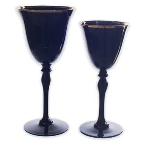 Сет бокалов «Chloe» черный