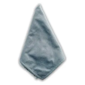 Салфетка велюр, серо-голубая