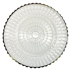 Сервировочная тарелка Lacy Gold - изображение 2