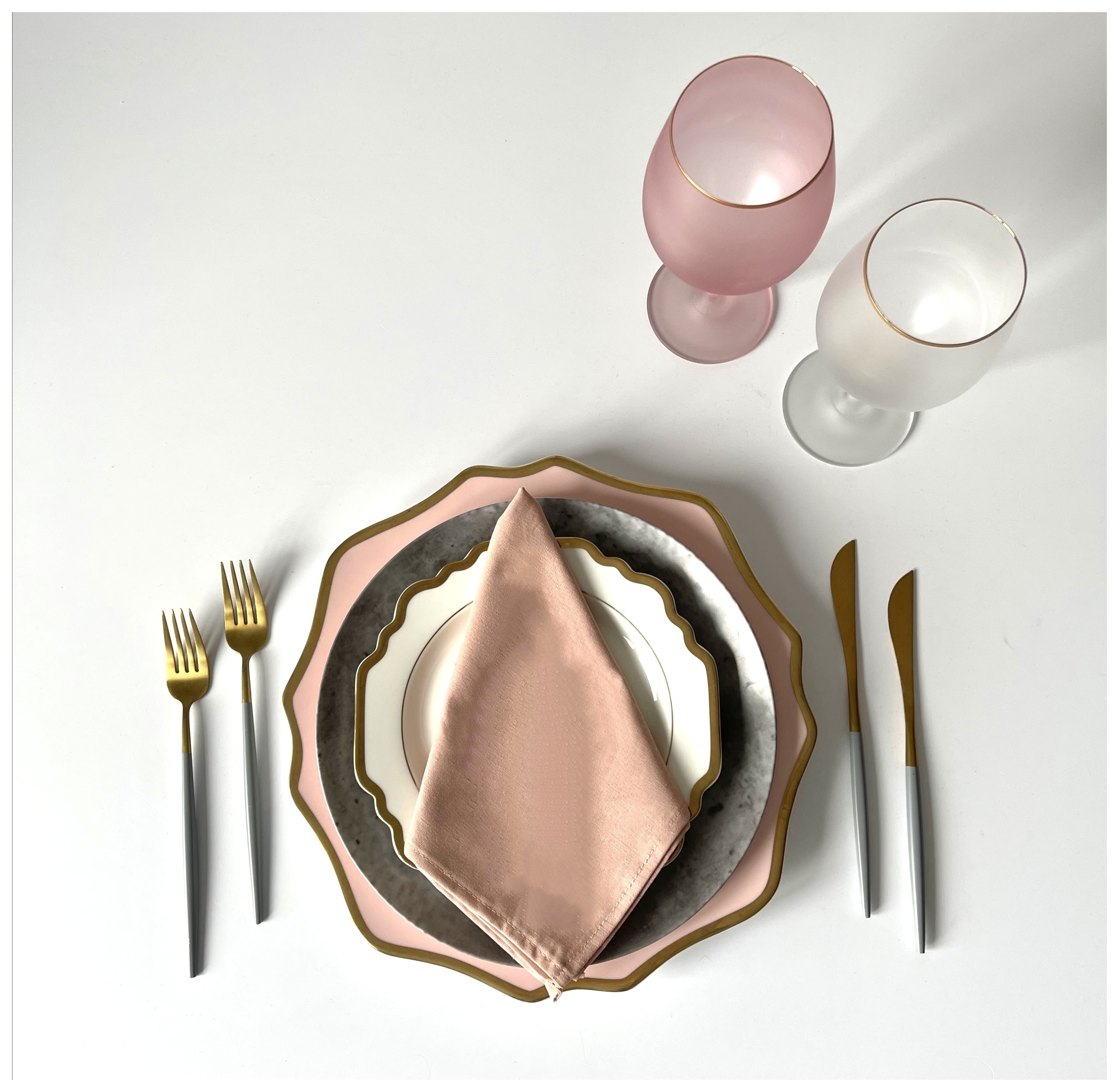 Тарелка порционная Anna S, 23 см диаметр