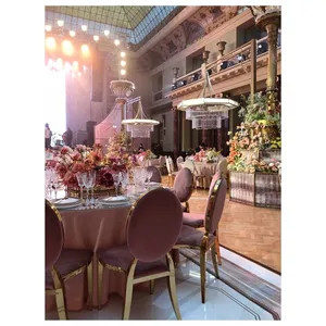 Скатерть велюр, круглая, пыльно-розовая - изображение 2