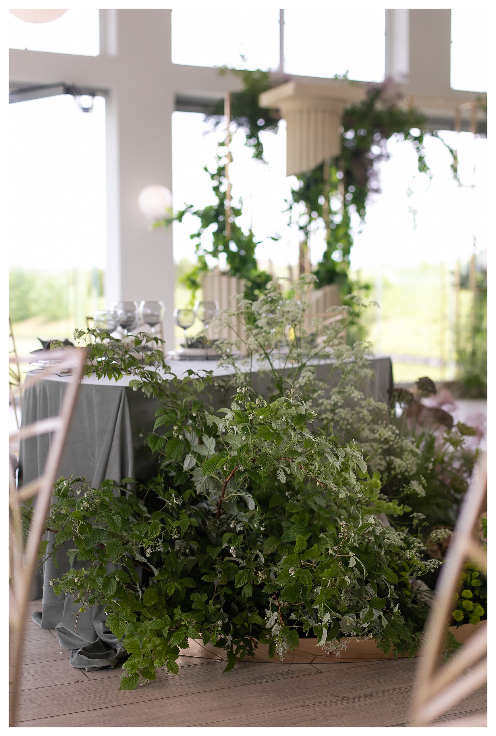 Емкость для флористики Pool полукруглая