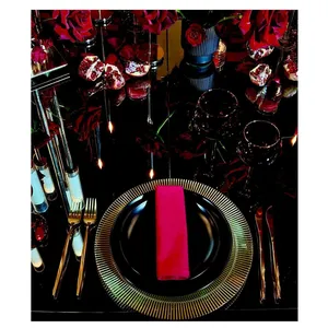 Сервировочная тарелка Oculus Gold - изображение 6