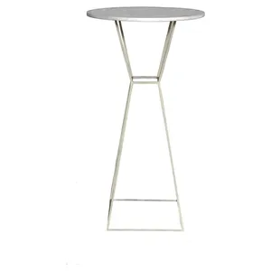 Коктейльный столик Hourglass White Circle - изображение 1