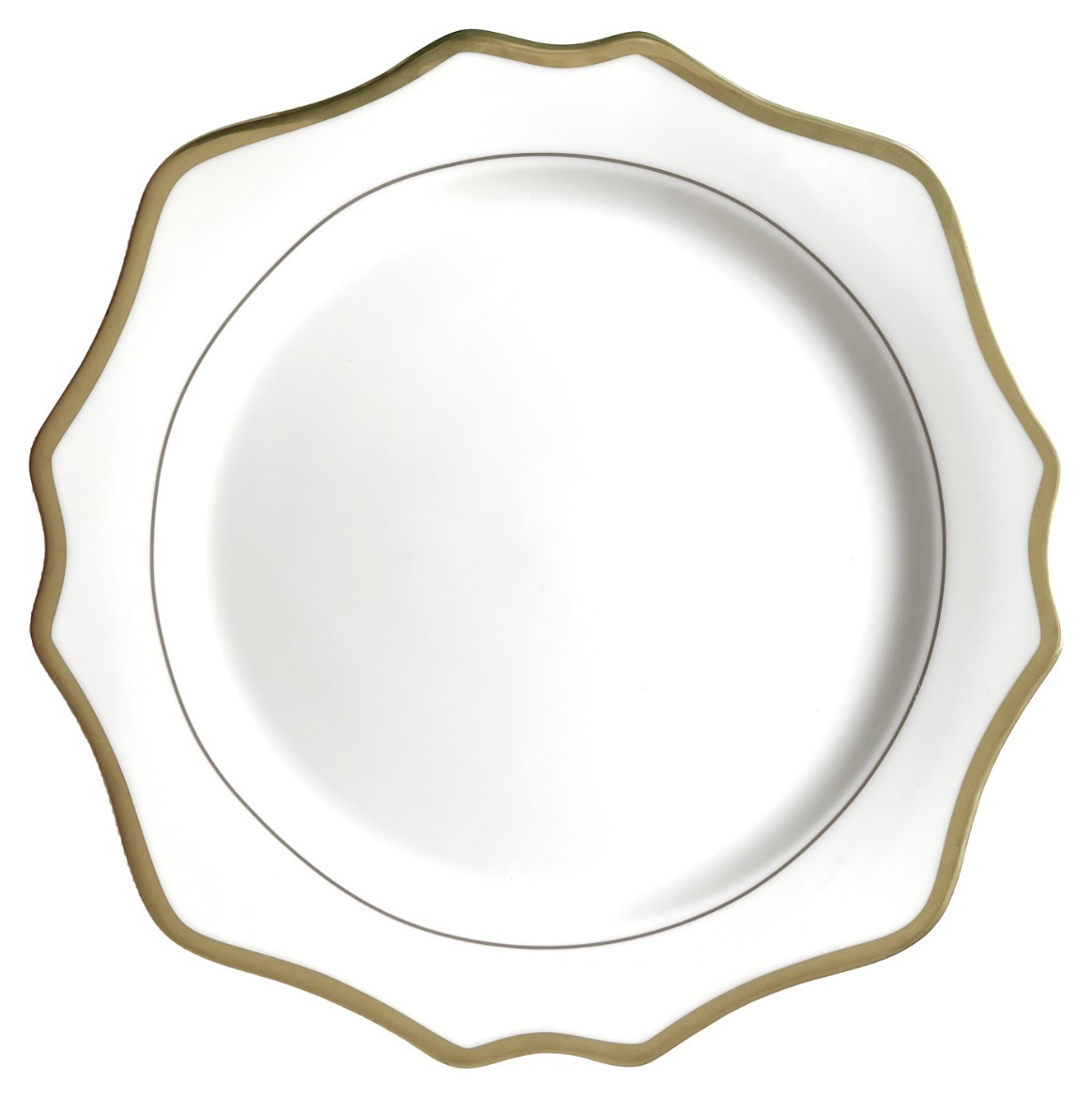 Сервировочная тарелка Anna, белая