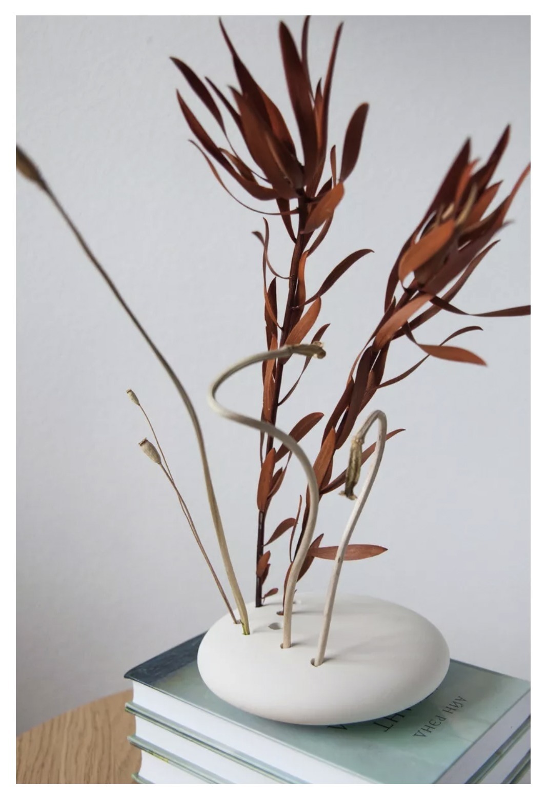 Ваза для монокомпозиций и свечей Poly Puck