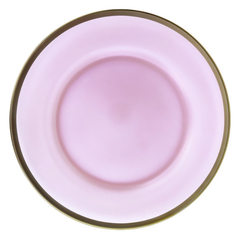 Сервировочная тарелка Lollipop Bubble Gum матовая