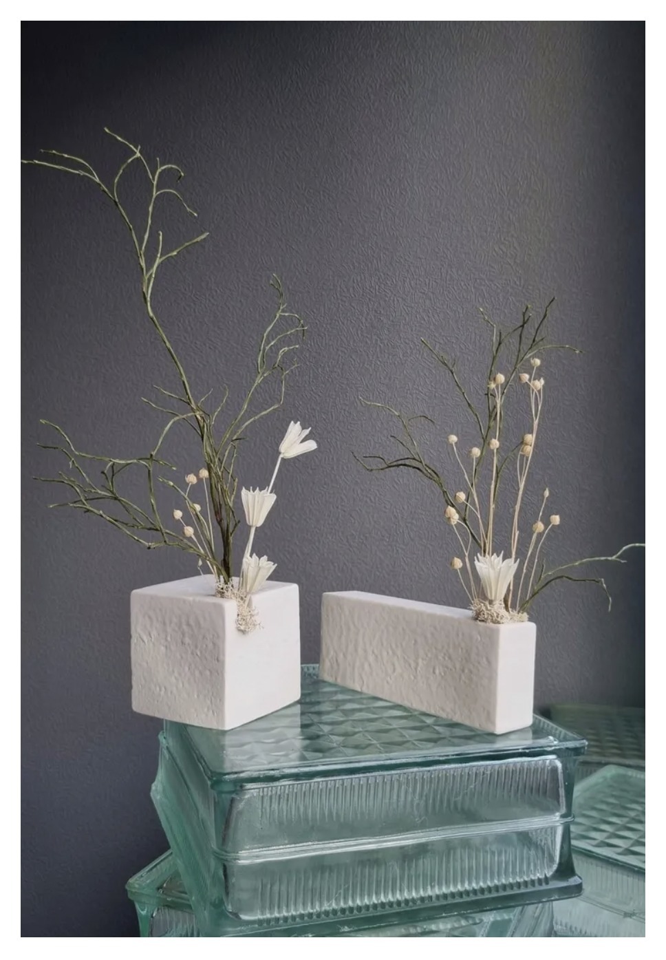 Ваза для монокомпозиций и свечей Chicky-Bricky S