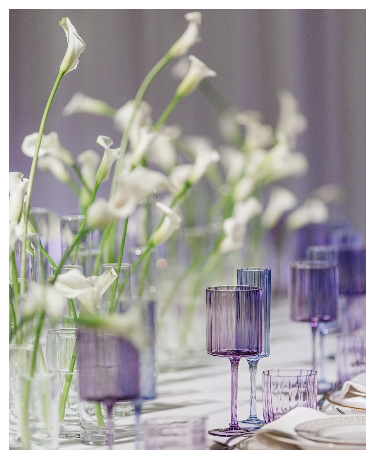 Сет бокалов Squash Этюд в фиолетовом