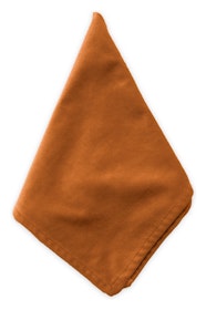 Салфетка велюр, терракотовая