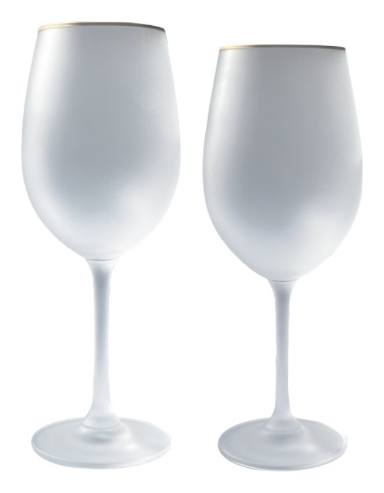 Сет матовых бокалов Lollipop Crushed Ice