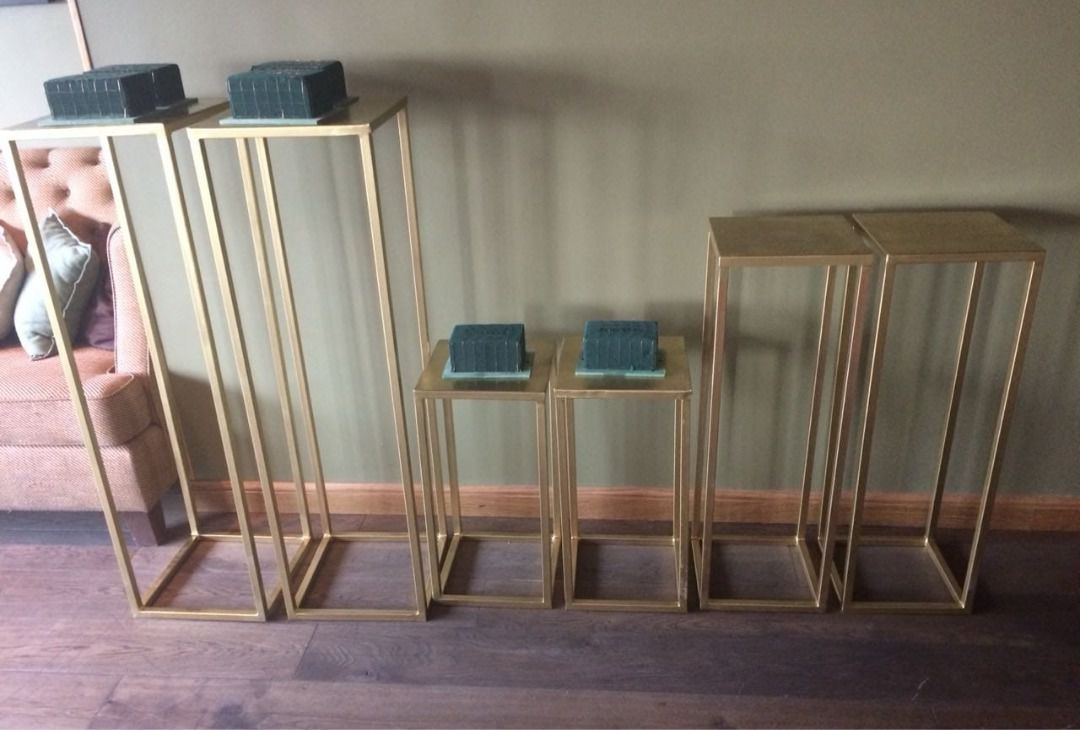 Стойка «Cubizm Gold» 60см